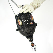 Load image into Gallery viewer, Black Bag with Cameos