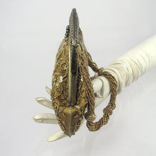 Load image into Gallery viewer, Gold Applique handbag