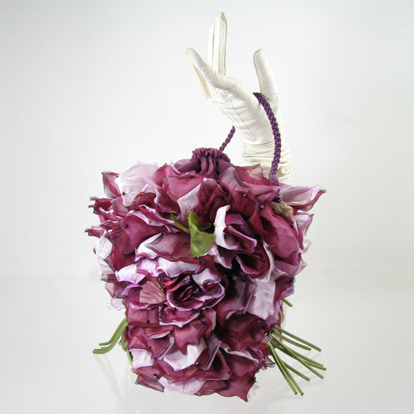 Velvet Flower Handbag