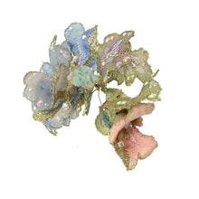 Load image into Gallery viewer, Lace Flower Hairpin
