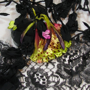 Black Lace Shawl