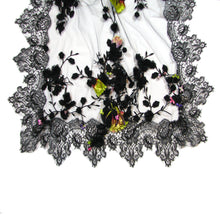 Load image into Gallery viewer, Black Lace Shawl
