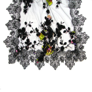Black Lace Shawl