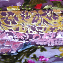 Load image into Gallery viewer, Large Silk Velvet Shawl