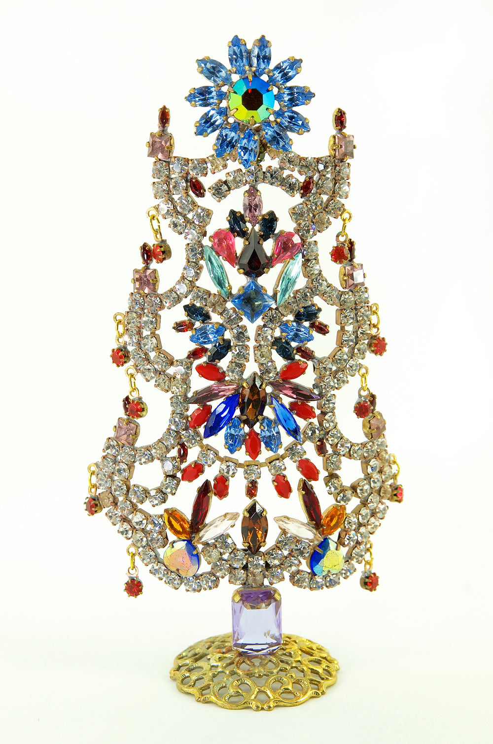 Vintage Jewelled Christmas Tree No.2