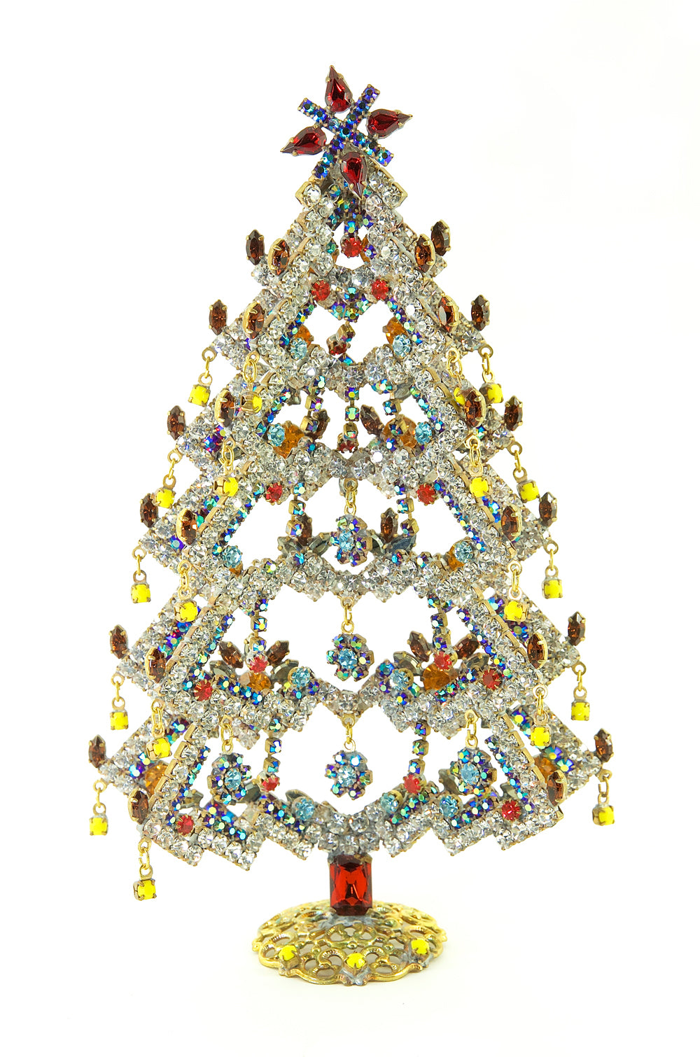 Vintage Jewelled Christmas Tree No.3