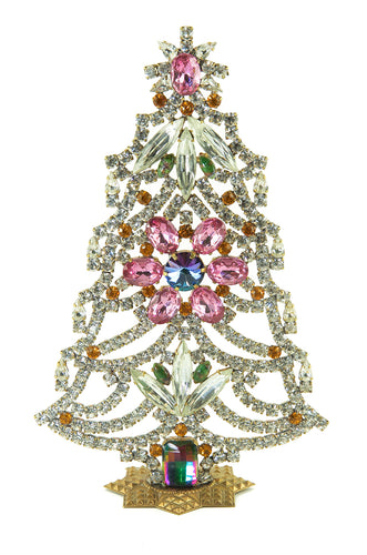 Vintage Jewelled Christmas Tree No.7