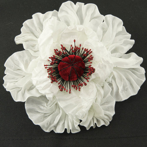 Ribbon-work flower No.3