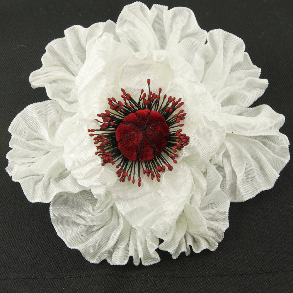 Ribbon-work flower No.3