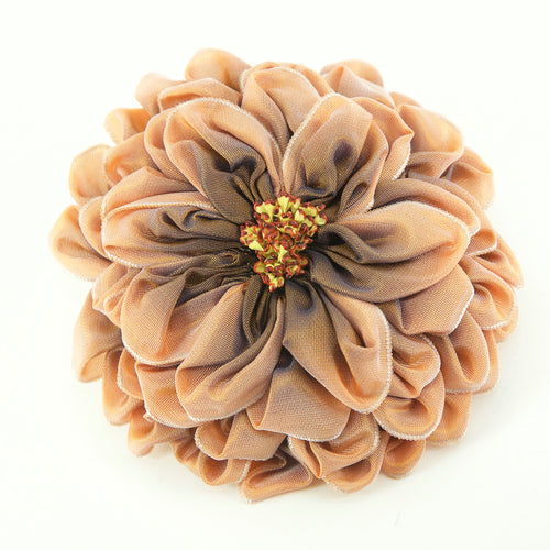 Ribbon-work flower No.5