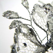 Load image into Gallery viewer, Silver Garland Spray Pin