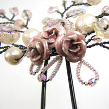 Load image into Gallery viewer, Pale Pink Hairpin