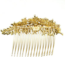 Load image into Gallery viewer, Filigree leaf comb