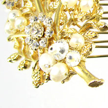 Load image into Gallery viewer, Filigree leaf comb