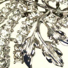 Load image into Gallery viewer, Double Leaf Spray Bridal Hair Comb