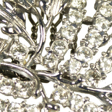 Load image into Gallery viewer, Double Leaf Spray Bridal Hair Comb