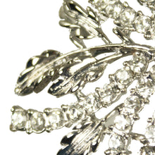 Load image into Gallery viewer, Double Leaf Spray Bridal Hair Comb