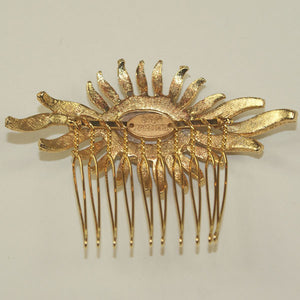 Baroque Pearl and Crystal bridal Hair Comb