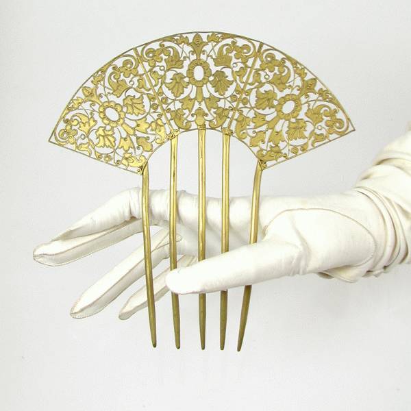 Victorian Bridal Hair Comb