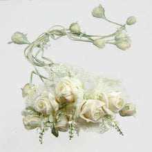 Load image into Gallery viewer, Rose Bud Bridal Hair Comb