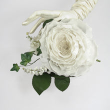 Load image into Gallery viewer, White Tuber Rose Silk Flower Corsage