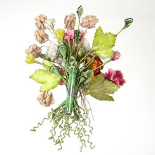 Load image into Gallery viewer, Ribbon Work Silk Flower Corsage Bouquet
