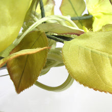 Load image into Gallery viewer, Silk Rose with Tendrils