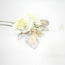 Load image into Gallery viewer, Button Rose Hair Pin