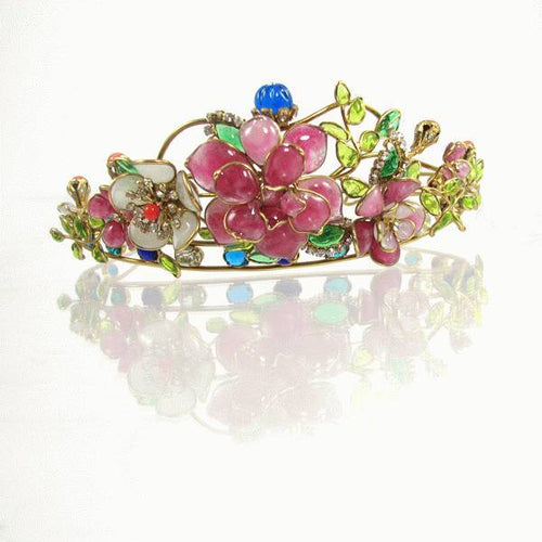 Pate-de-Verre Tiara