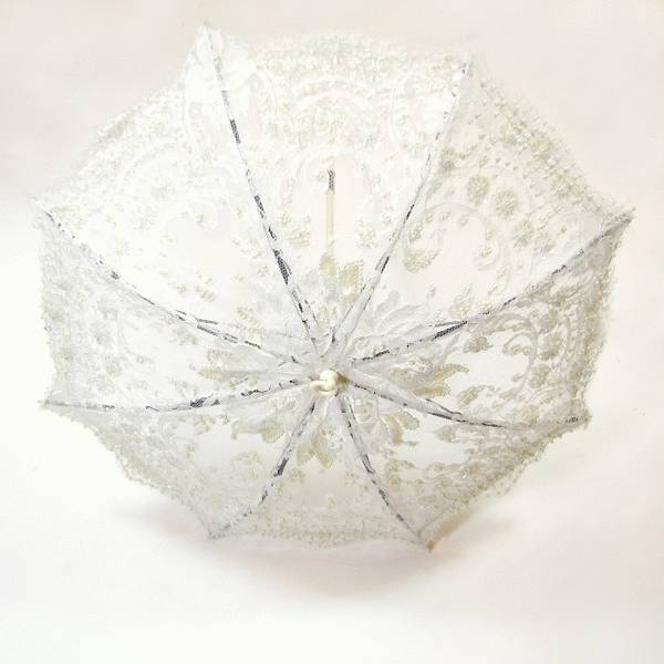 Museum Quality Antique Lace Parasol circa 1840