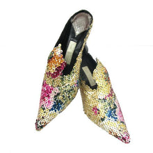 Load image into Gallery viewer, &quot;Floral Palate&quot; Court Shoes