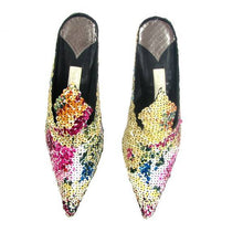 Load image into Gallery viewer, &quot;Floral Palate&quot; Court Shoes