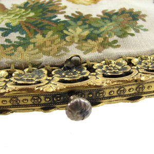 Antique Aubousson Tapestry handbag