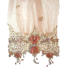 Load image into Gallery viewer, Pale Pink Chemical Lace Shawl Scarf 007