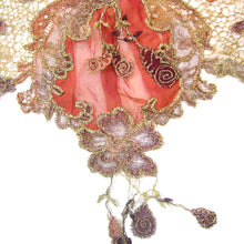 Load image into Gallery viewer, Pale Pink Chemical Lace Shawl Scarf 007