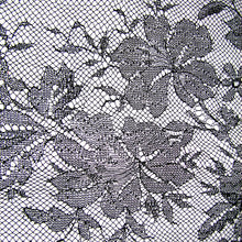 Load image into Gallery viewer, Black Chantilly Lace Scarf shawl