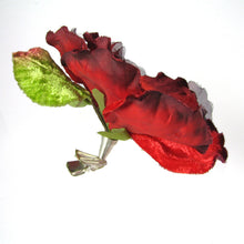 Load image into Gallery viewer, Velvet Dog Rose Silk Flower Corsage