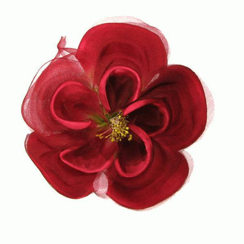 Tudor Rose Silk Flower Corsage