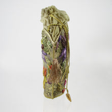 Load image into Gallery viewer, Floral Raffia Basket Handbag