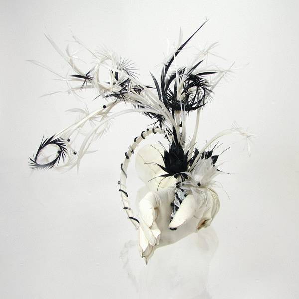 Feather Headdress “Black and White”