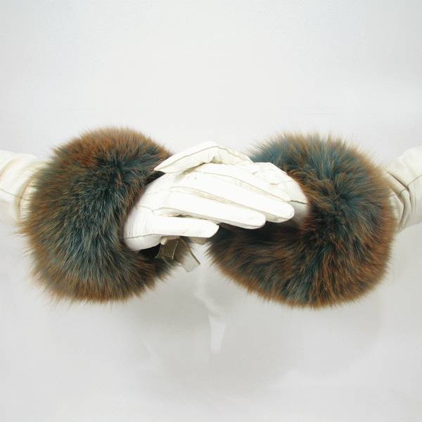 Fox Fur Cuffs