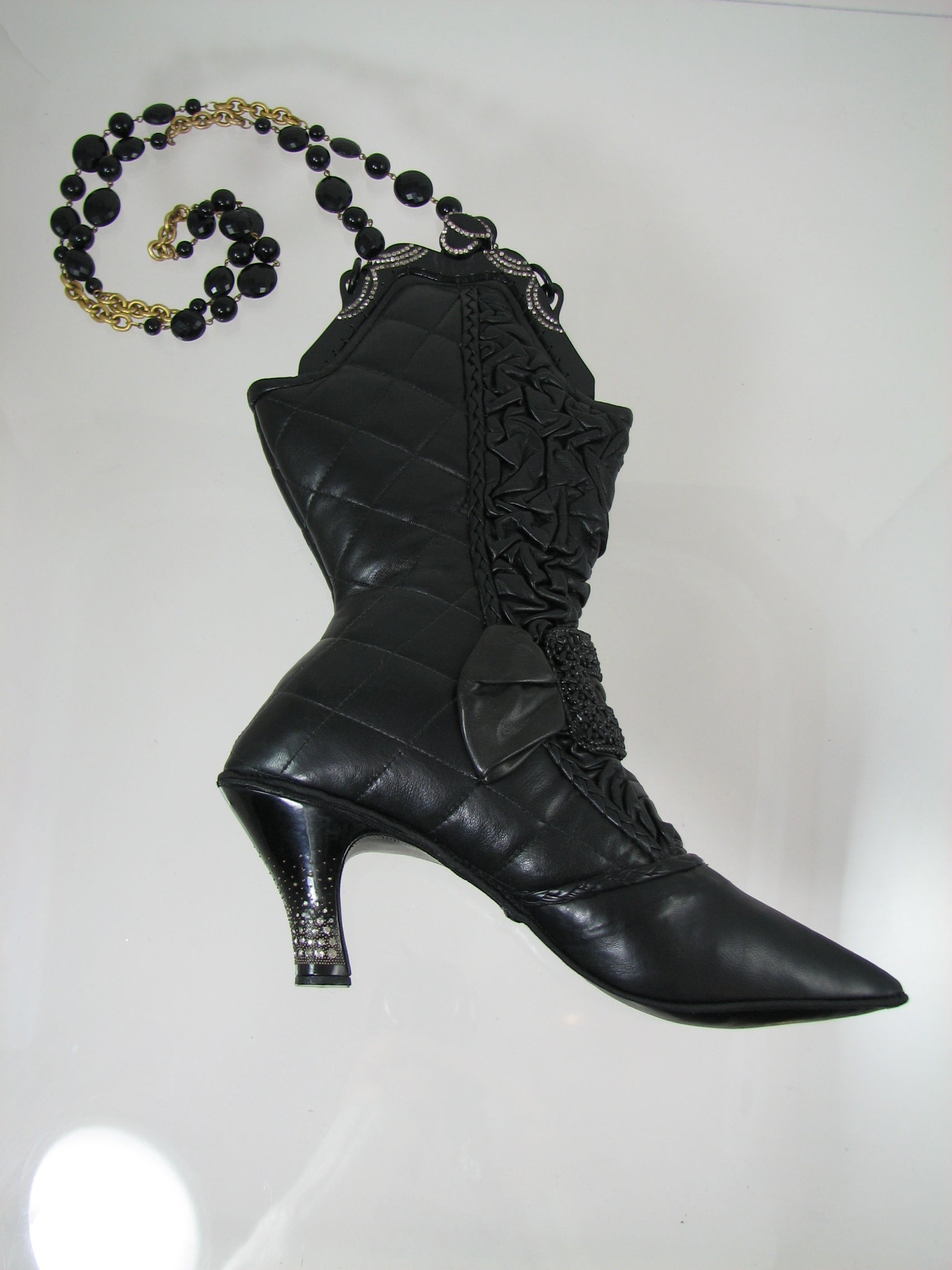 Vintage Style Boot Bag